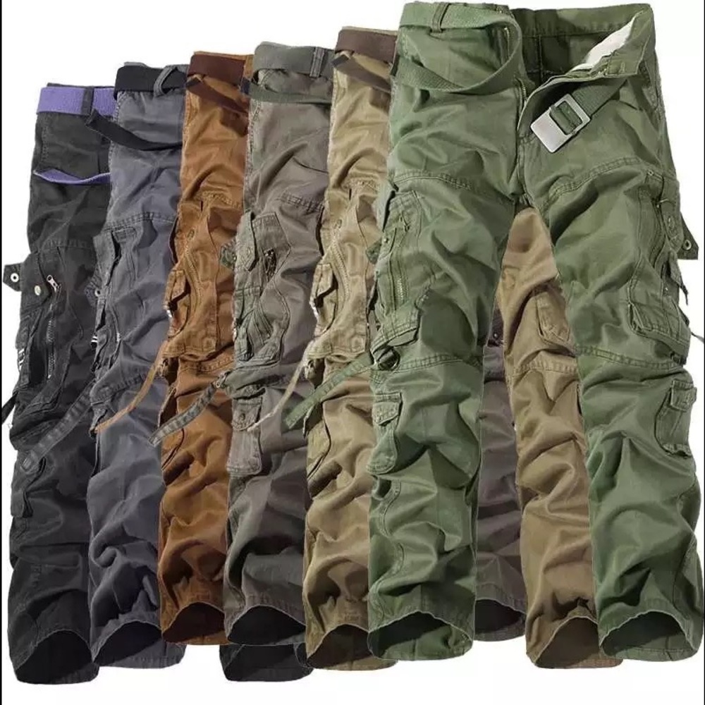 Mens Cargo Military Pants